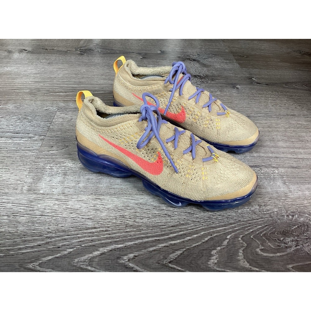 Nike Air Vapormax 2023 Fk Flyknit Vanilla-Sea Coral Womens Size 7.5 DV6840-200